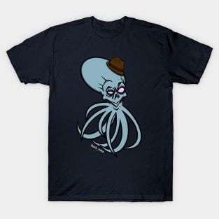 Hipster Octopus T-Shirt